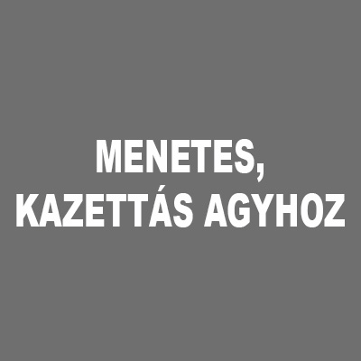 Menetes, kazettás agyhoz