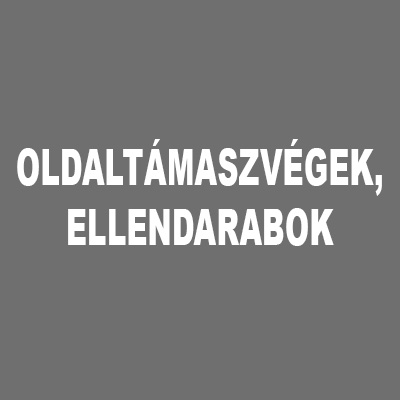 Oldaltánasz végek, ellendarabok